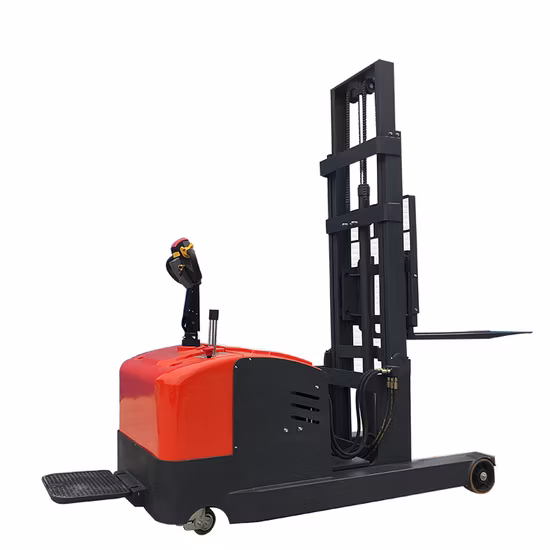  4m 리프팅 반전동 팔레트 스태커.  워킹 전동 스태커 지게차