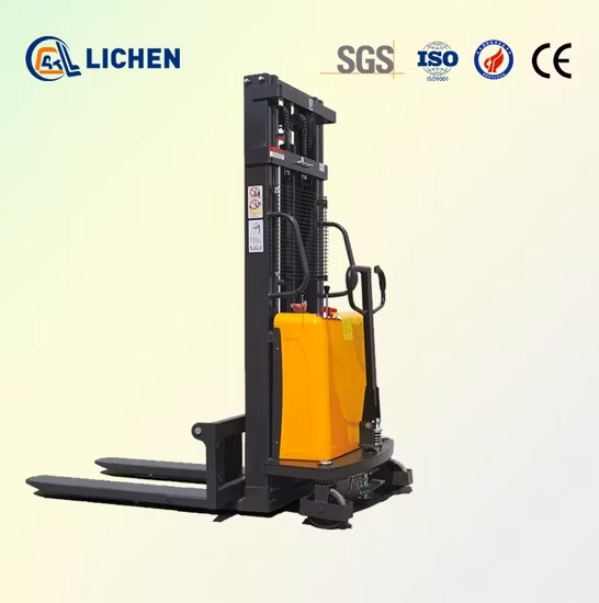 뜨거운 판매 세미 전기 팔레트 스태커 1.5 톤 3 미터 스태킹 지게차 저렴한 가격