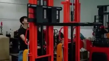 1500/2000kg 배터리 잭, 반전기 이중 마스트 스태커